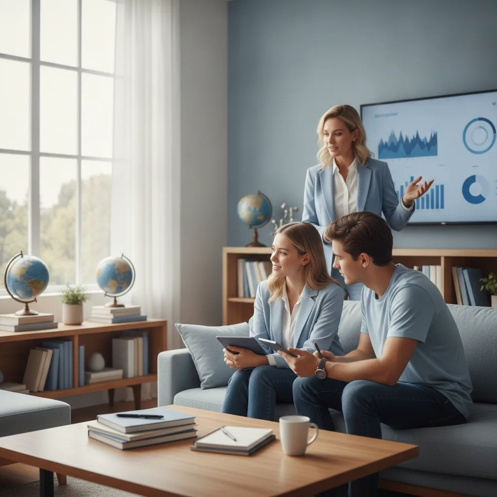 Warm, trustworthy educational lifestyle style